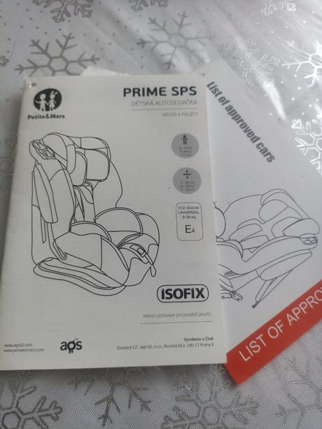 Autosedačka petite mars 9-36kg, petite&mars