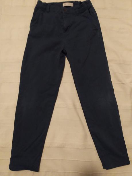 Plátené nohavice zn.zara 134cm/9r., zara,134