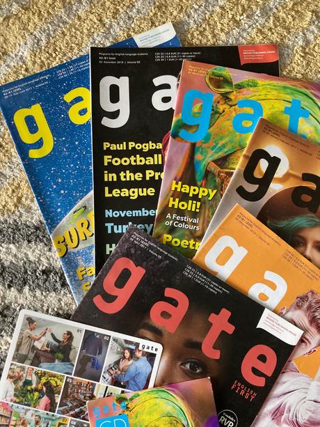 Časopis gate 6ks, karta a cd, 