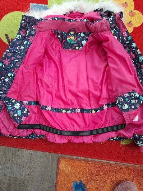 Dievčenská zimná bunda lewro, lewro,158
