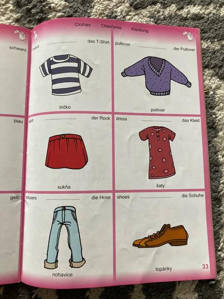 Školský anglicko-nemecko-slovenský obrázkový slov.,