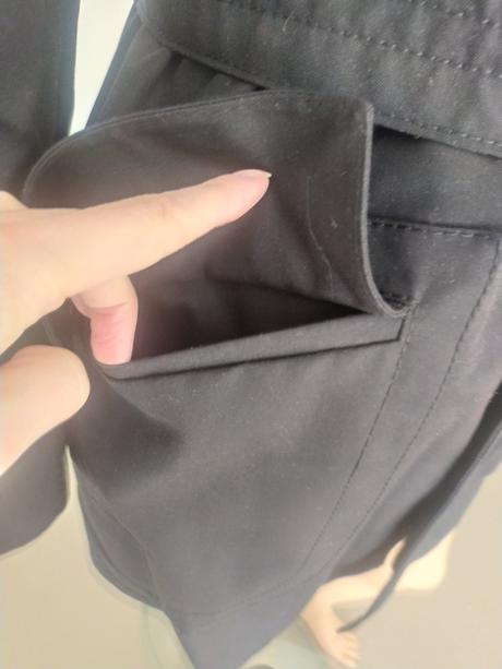 540 cierny kabat pre moletky uplne cierny prepac, xl