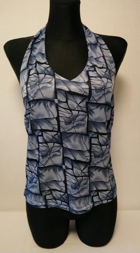 Dámsky elastický top so vzorom, diana, s