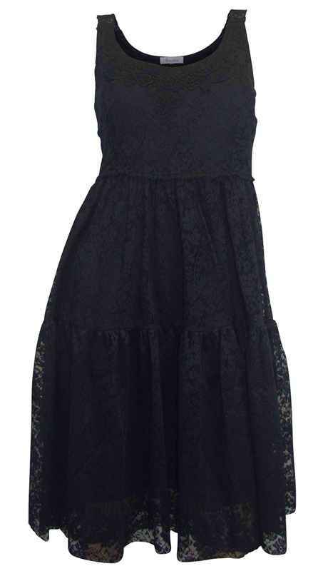 -celočipkované šaty bonprix veľ. 36, bonprix,s