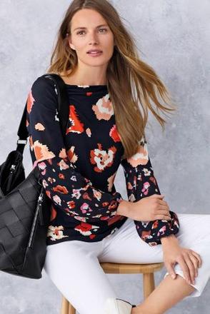 Vzorovaná blúzka, next,l / m