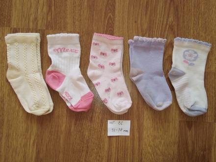 Ponožky pre dievčatko, 20