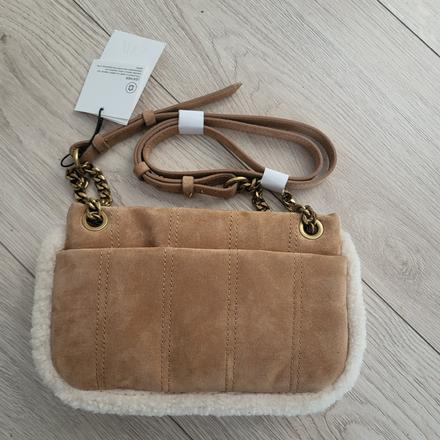 Kabelka semišová, zara