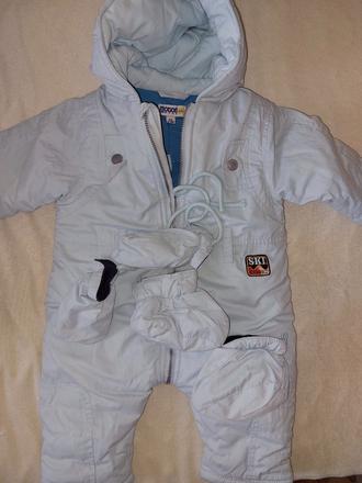 Modry zimny overal vel.68, 68