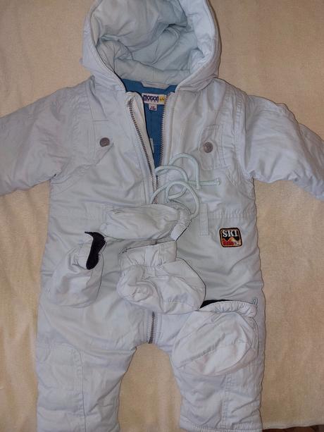 Modry zimny overal vel.68, 68