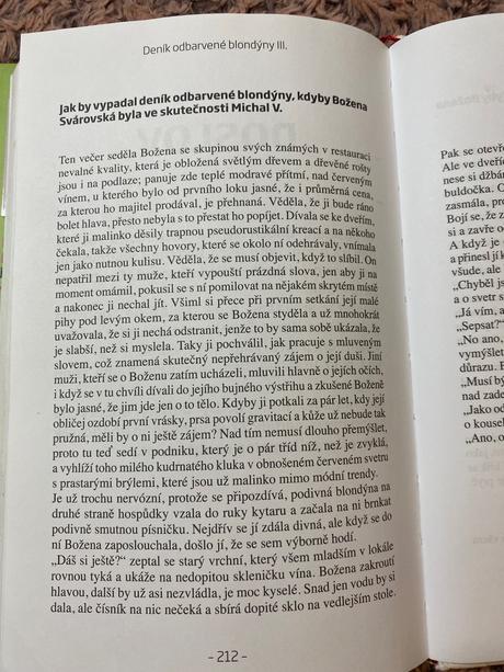 Deník odbarvené blondýny iii. iii. co všechno nesn,