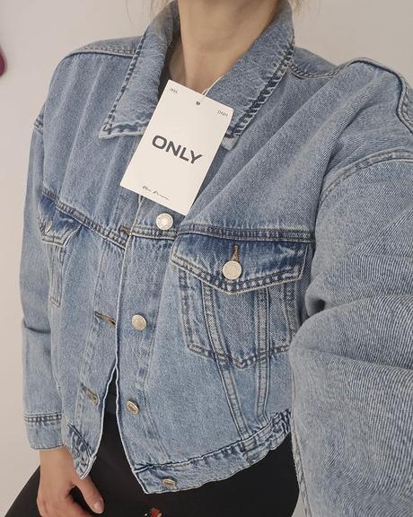 Džínsova bomber bunda, only,l
