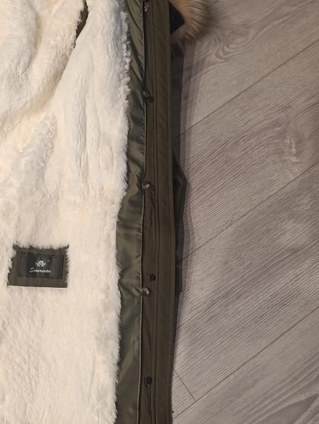 Kabát luxusný, s