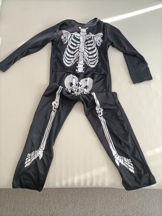 Kostým kostra,