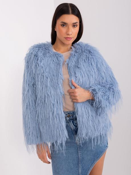 Dámska kožušinová bunda s podšívkou mix farieb, l / m / s / xl / xxl