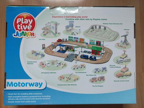 Playtive junior - motorway/diaľnica, 