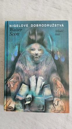 Kniha 'nigelove dobrodružstvá', walter scott,