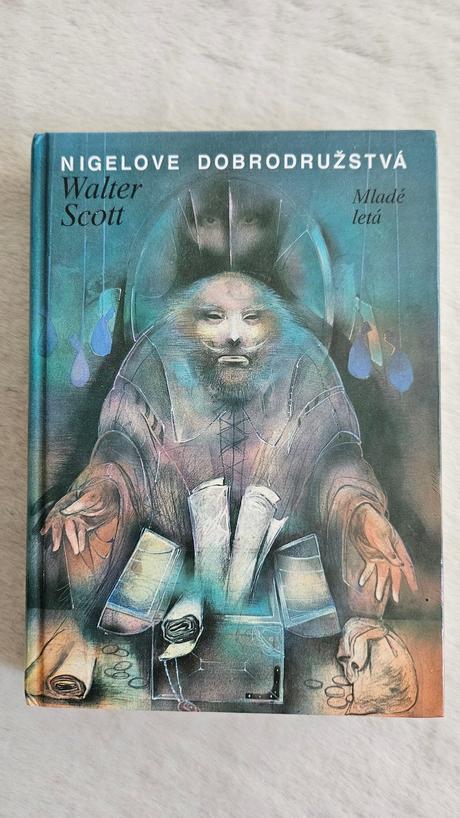 Kniha 'nigelove dobrodružstvá', walter scott,