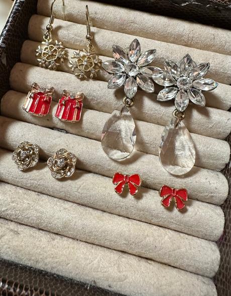 Náušnice 5 párov, 