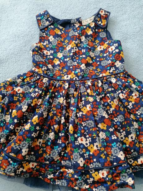 Kvietkovane šaty, next,68