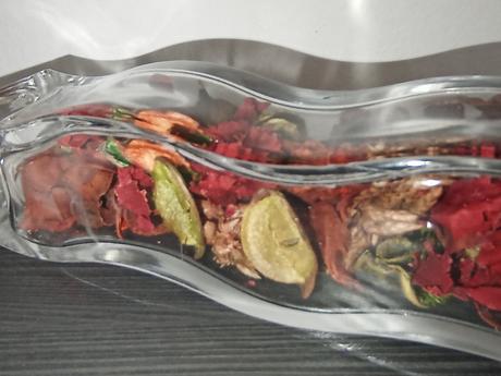 Dekorácia ikea v skle, 