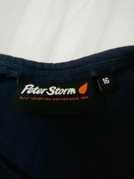 Dámsky tmavo modrý top, peter storm, l/xl, xl