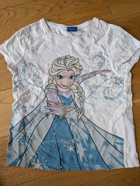 Tričko ľadové kráľovstvo, disney,104
