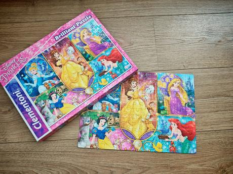 Puzzle disney princezné,