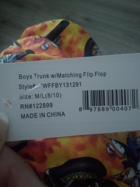 Plavky 8 - 10rokov s visačkou, 134