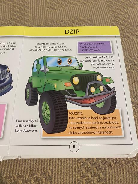 Moja prvá kniha o dopravných prostriedkoch,