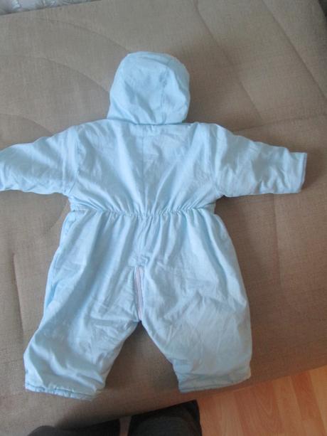 Overal zimný modrý, vel. 62, 62