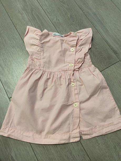Zara ružové šaty od 1,5 roka, zara,92