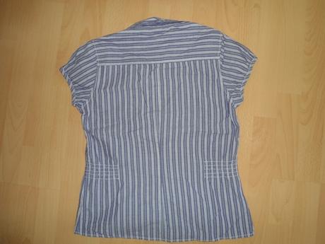 Fialova kosela s bielym pasikom, gate,s