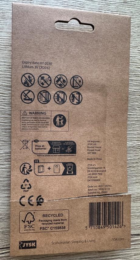 Predam batérie cr2032 6kusov za 1.8eura, 