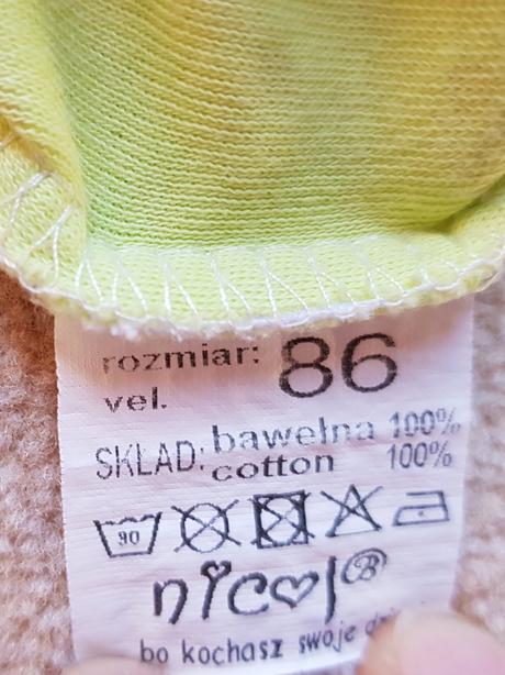 Tričko s krát.rukávom zn. nicol, 86