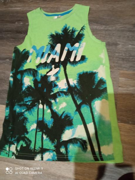 Tričko bez rukávov miami, 146