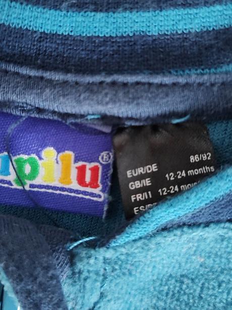 Mikina na zips, lupilu,86