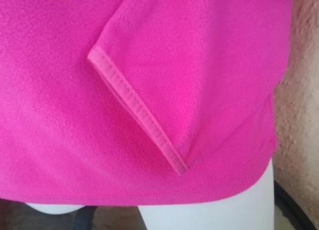 Mikina, ružová- cyklámenová, l, roly,l