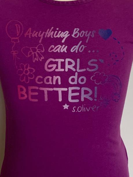 S.oliver fialové tričko s nápisom, s.oliver,116