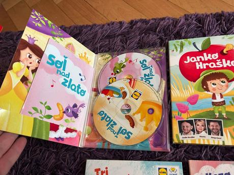 Sada rozpravkových cd lidl - 18 ks,