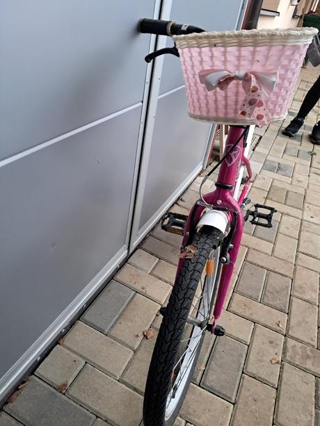 Detský dievčenský bicykel, kenzel,16
