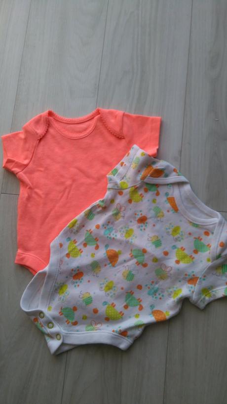 4x veselé body krátky rukáv, f&f,68