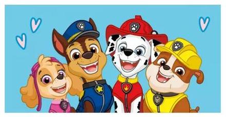 Detská osuška paw patrol modrá - skladom, dos-38, 