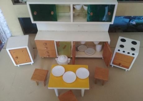 Retro detská kuchyňka, 