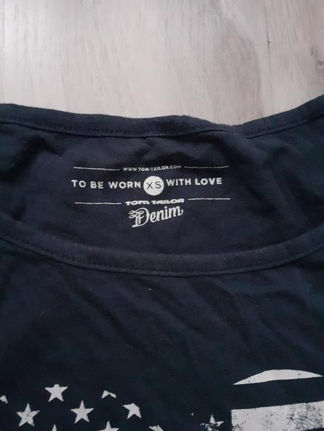 Dámské tričko denim č.xs, denim,xs