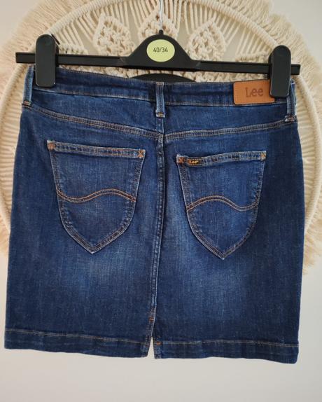 Riflová sukňa lee, lee,m