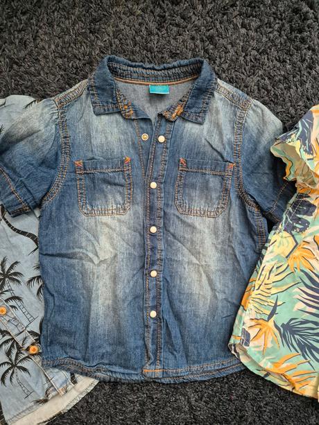 Chlapčenské košele 98, 104, 110, pepco,98