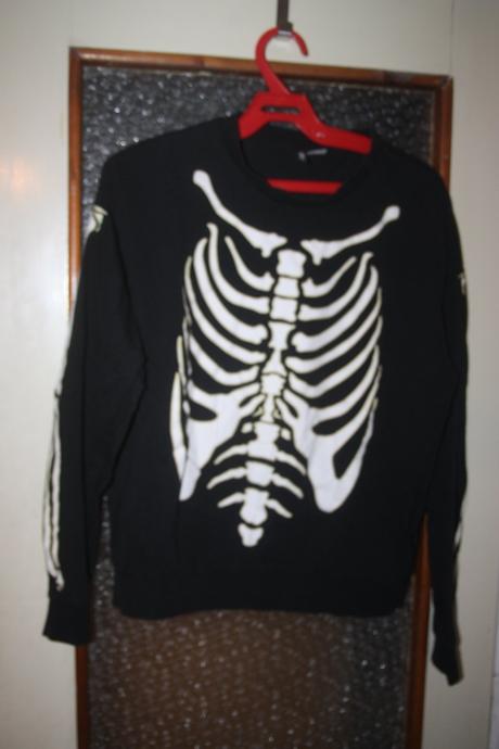 Mikina kostra, h&m,164