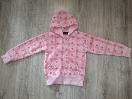 Dievčenská zateplená mikina, 122