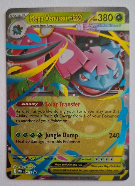 Pokémon karty "mega evolution" (5), 