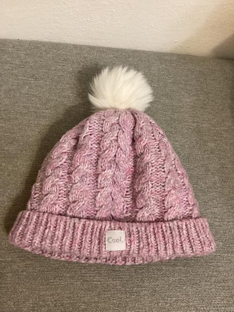 Dievčenská cool čiapka s kozusinkou, 